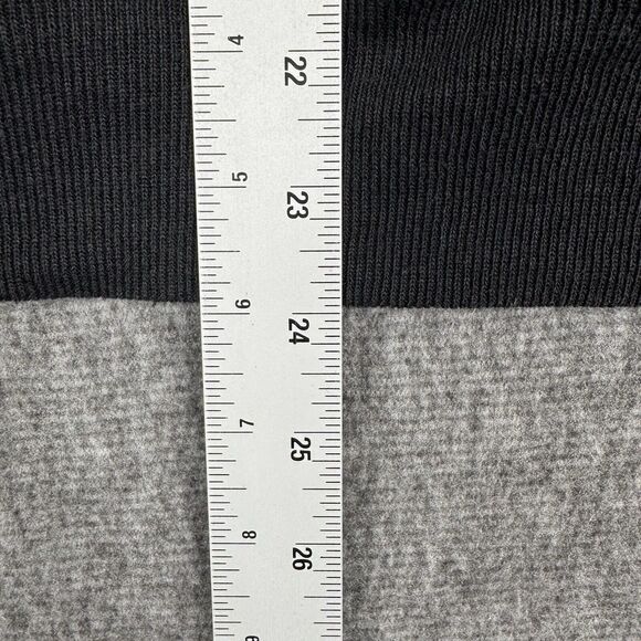 Vintage Olympic Sweatshirt Mens Medium Black Sports Crest Embroidered Distressed - Picture 7 of 7